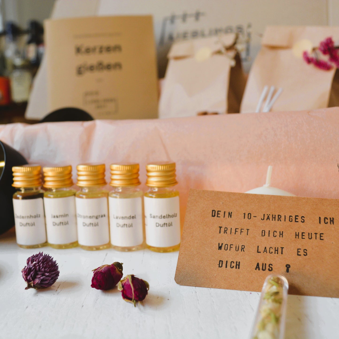 Kerzen Gießen Date Box DIY