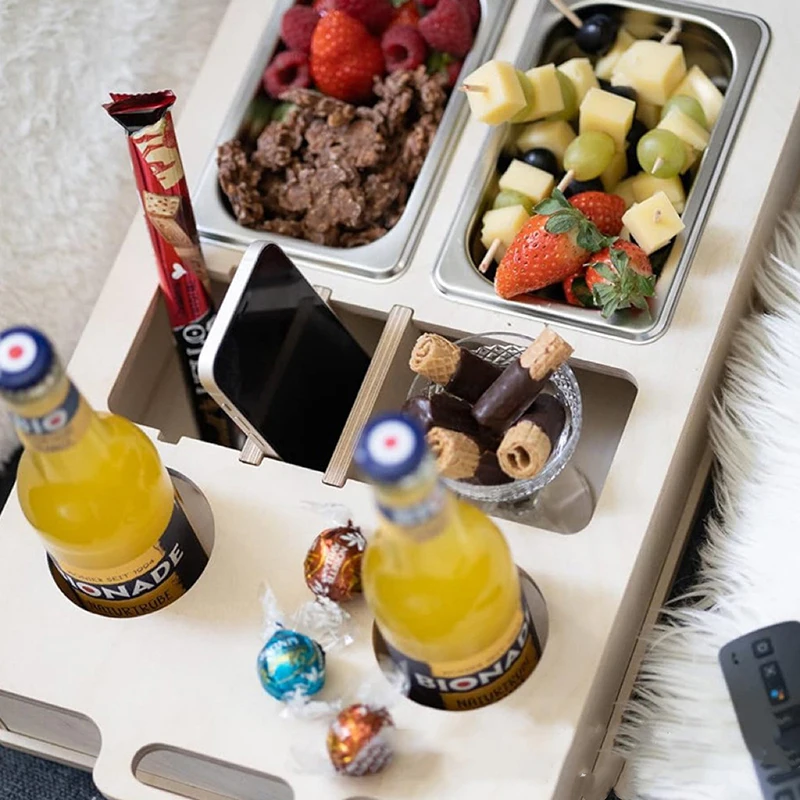 Gemütliche CouchBar aus Holz