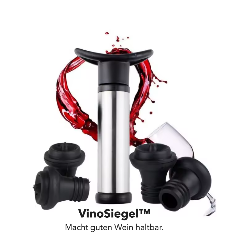 VinoSiegel™ mit 4 Stopfen