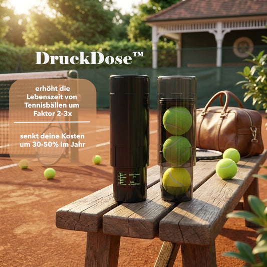 DruckDose™ für Tennis-/ Padelbälle
