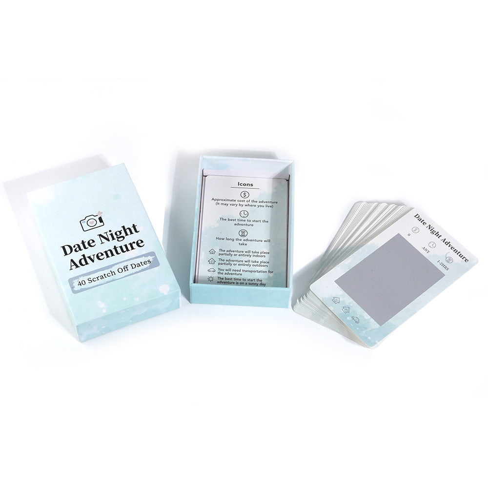 Date Night Rubbelkarten