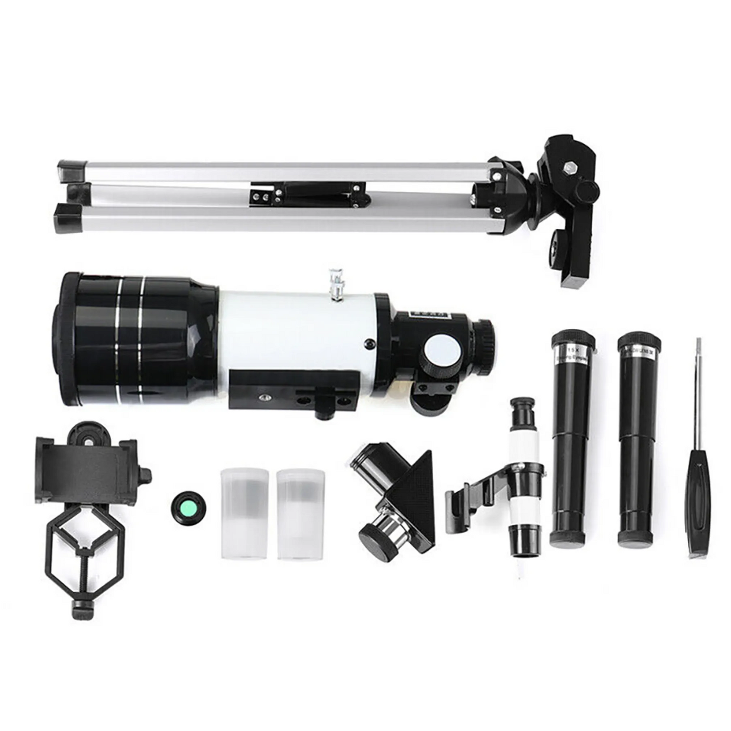 Teleskop mit Astro Date Set