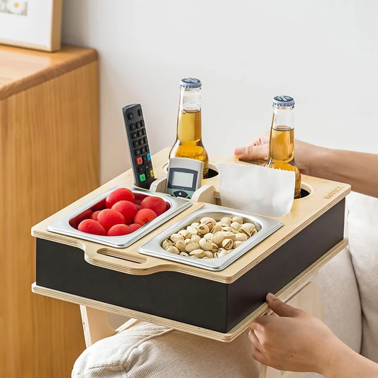 Gemütliche CouchBar aus Holz
